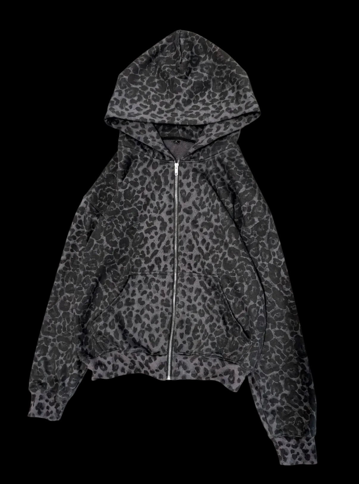 black cheetah zip
