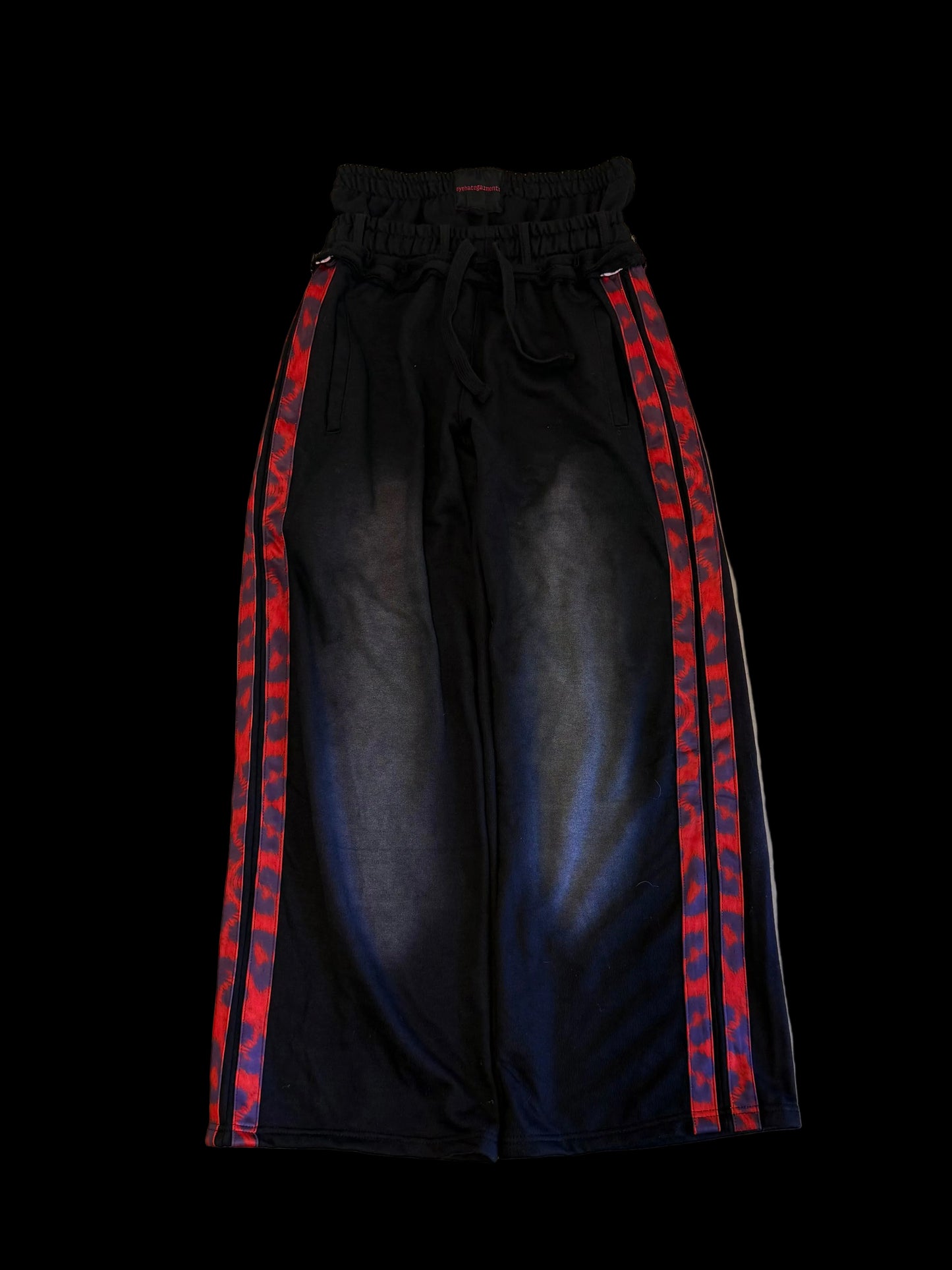Red “Cheetah” Sweats
